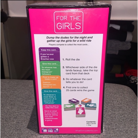 For The Girls Adult Party Game - Picture 2 of 3